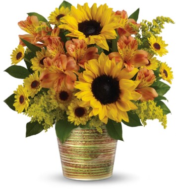 bright yellow bouquet